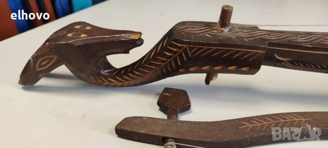 Стара малка гусла, снимка 7 - Антикварни и старинни предмети - 52560725