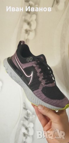 оригинални маратонки Nike React Infinity 2 Violet Dust номер -41, снимка 11 - Маратонки - 40159975