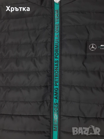 Mercedes AMG F1 Padded Gilet - Оригинален мъжки елек, снимка 9 - Якета - 52940715