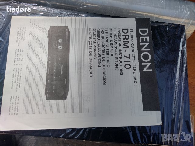 Denon DRM-710 3 heads / twin capstan , снимка 11 - Декове - 39689405