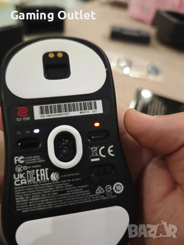 BenQ Zowie S2-DW Wireless 4K – Геймърска мишка за eSports, снимка 3 - Клавиатури и мишки - 53178312