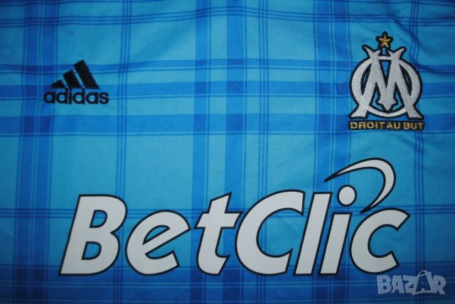 оригинална тениска adidas olympique marseille , снимка 2 - Футбол - 40693435