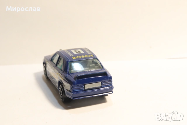1/43 BBURAGO MERCEDES BENZ 190 E КОЛИЧКА КАМИОН МОДЕЛ, снимка 6 - Колекции - 53341861