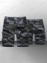 Мъжки къси карго панталони с камуфлажен принт, 8цвята , снимка 6