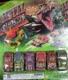 Комплект метални колички с динозаври и фигурки динозаври, снимка 1 - Коли, камиони, мотори, писти - 38736534