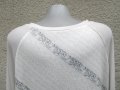 3XL Нова  блуза в бяло и сиво , снимка 6