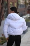 Prad🅰️ Бяло Дамско Зимно Яке , снимка 13