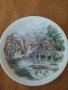 Рисувана чиния от Pool, England , снимка 1 - Антикварни и старинни предмети - 43475935