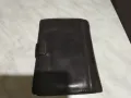 Портфейл Арт естествена кожа страничен с много прегради 140х105мм отличен, снимка 4