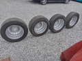 джанти с гуми за мерцедес Вито виано 16цола перфектни , снимка 3