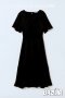 Дамска черна рокля Н&М , снимка 1 - Рокли - 37171918