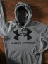 Under Armour Rival Fleece Logo - страхотно мъжко горнище КАТО НОВО, снимка 4