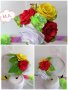 Диадема с цветя за народни танци , снимка 1 - Аксесоари за коса - 40620155