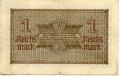 Германски Райхсмарки - Една марка 1939-40, снимка 2