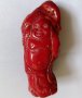 Фигура Буда Статуетка от корал, снимка 1 - Антикварни и старинни предмети - 32679038