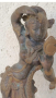 Антикварна Бронзова Скулптура на Индийския Бог ШИВА 1890 г, снимка 3