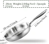 Тиган DELARLOCHEF 3-Layer Stainless Steel Pan, снимка 4