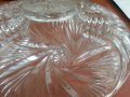 кристална купа фруктиера чиния плато, снимка 8
