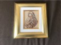 Продавам икона "Дева Мария" гоблен , снимка 1 - Икони - 36881775