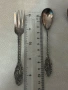 Антикварен посребрен лот от прибори , снимка 8
