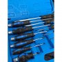 Ударни Отвертки Прави и Кръстати в куфар 12 части StahlMayer, снимка 3