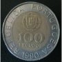 100 ескудо 1990, Португалия, снимка 1