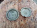 Стари медни чинии(сахан) за стена, снимка 1 - Други ценни предмети - 39044416