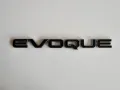 Черна емблема надпис EVOQUE за Range Rover  , снимка 2