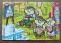 2 пъзела puzzles Ferrero 1996 от шоколадови яйца в рамка, снимка 2