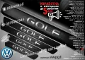 ПРАГОВЕ карбон VOLKSWAGEN EOS фолио стикери vwpeo, снимка 4