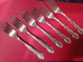 Oneida Silversmiths-комплект вилици и лъжици, снимка 4