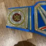 Шампионски пояс WWE Championship световната титла в кеча Mattel детски belt колан Universal Blue, снимка 4