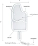 LED Неонов надпис "Сладолед" (Popsicle) – Акрилна декорация за стена, USB захранване, снимка 7