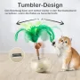 Нова Интерактивна играчка за котка с пера и автоматично движение игра, снимка 7