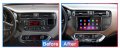 KIA RIO 2011-2014 - 9'' Навигация Андроид Мултимедия GPS WiFi, 9090, снимка 2