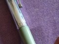 Комплект автоматичен молив и писалка Союз от Соца-СССР-калъвче естествена кожа, снимка 15