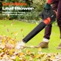 FLORA GAURD Безчеткова духалка за листа (без батерия), 600CFM/190MPH и 6 нива на скорост, снимка 6