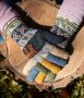 Перуански ръкавици модел Уанкавелика с цели пръсти различни цветове, снимка 1 - Ръкавици - 43163561