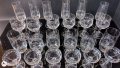 Комплект от тънкостенни чаши кристалин за вино, ликьор, шампанско, безалкохолни...., снимка 1 - Чаши - 44875757