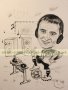  КАРИКАТУРИ , ШАРЖ , рисувам по снимка с пастел, снимка 7
