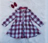 Карирана рокля H&M 2-3 години , снимка 13
