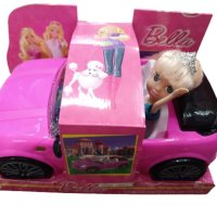 Кола с кукла Барби, снимка 1 - Кукли - 42956755