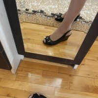 черни дамски обувки, снимка 7 - Дамски ежедневни обувки - 32381323