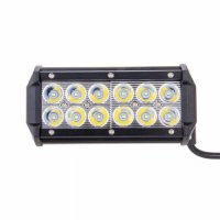 Лед Бар, Led Bar 36W, 16 см, 12-24 V, черен, снимка 4 - Аксесоари и консумативи - 37343914