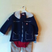 Нов комплект от 4 части с палто за 24 м., снимка 1 - Комплекти за бебе - 38814680