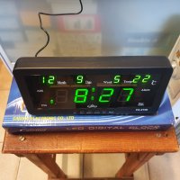 НОВ! Настолен електронен часовник с дата, термометър и аларма. По 25лв./бр., снимка 3 - Други - 38955315