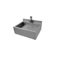 Конзолна мивка със смесител SNR-Р, снимка 3 - Обзавеждане за заведение - 44043254
