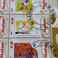 Пощенски марки чиста комплектна серия История на Олимпиадите 2012г. Пощта Малави - 22462, снимка 7 - Филателия - 36663400