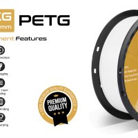 PETG Filament, ПЕТГ Филамент (Нишка) за 3Д Принтер, снимка 1 - Принтери, копири, скенери - 41347768