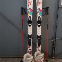 Rossignol-130см.+Rossignol-23.5+щеки Fizan-95см., снимка 1 - Зимни спортове - 43060726